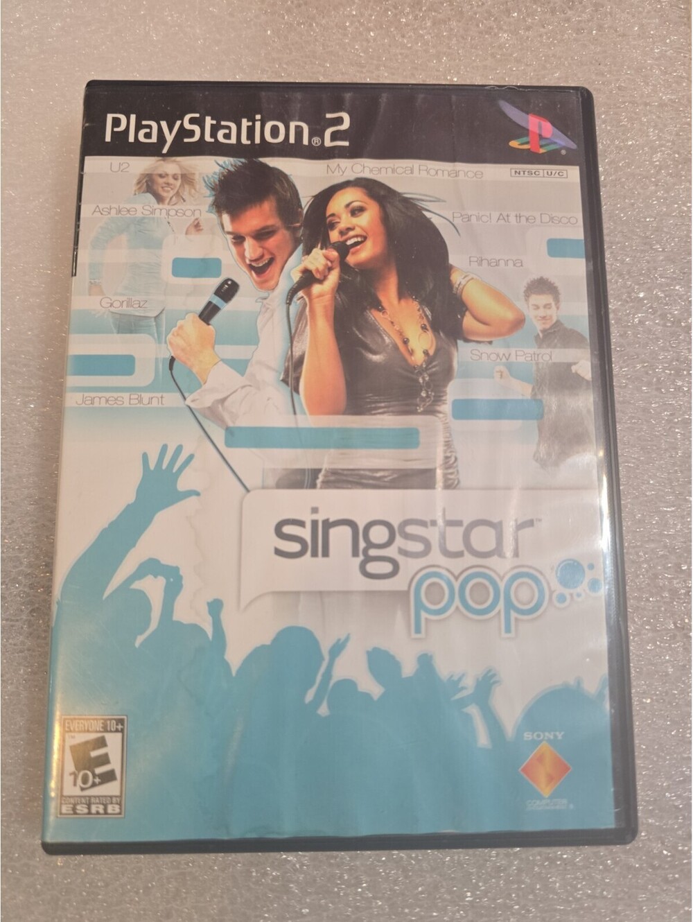 PS2 SINGSTAR POP Sony PlayStation 2